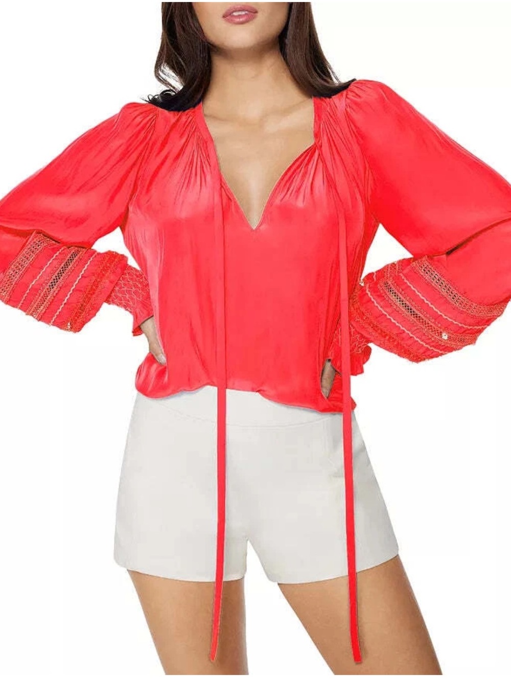 Ramy Brook Henri Embroidered Blouse